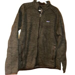 Men Patagonia brown better sweater fleece jacket size XL coat
